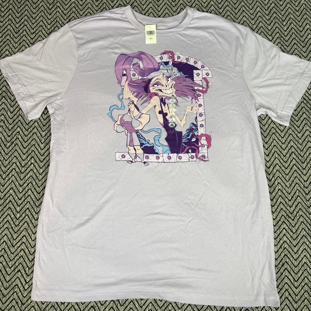 Disney Parks Emperor’s New Groove Yzma & Kronk Light Purple T-Shirt